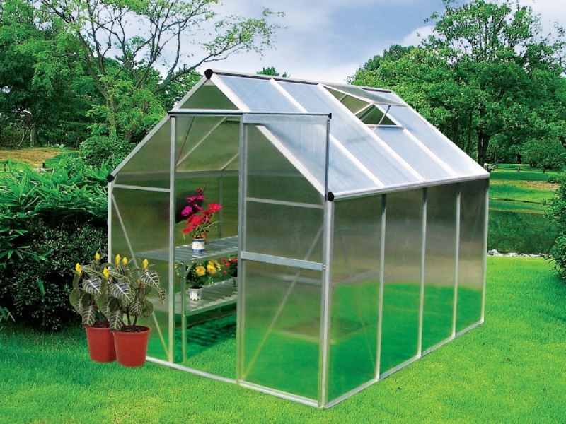 Discount on greenhouses and shelving systems