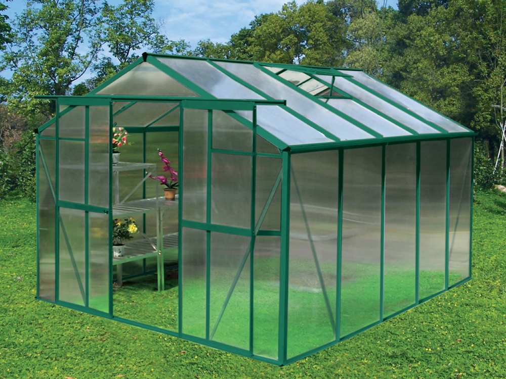 TRADITIONAL greenhouse green