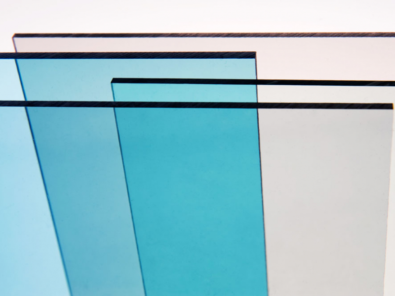 Plexiglass panels 2050 x 4050 mm